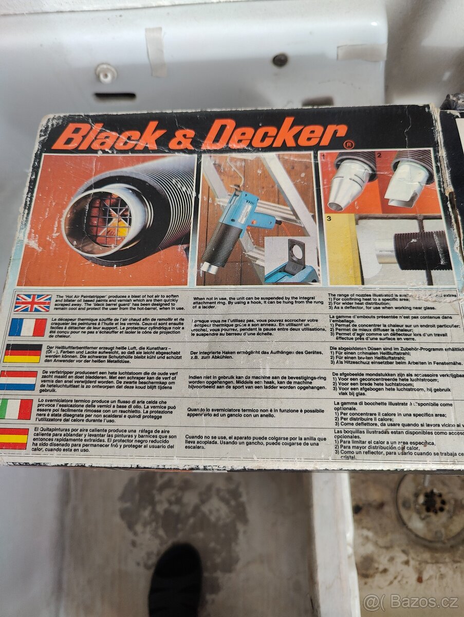 Horkovzdušná pistole 1000w - 6