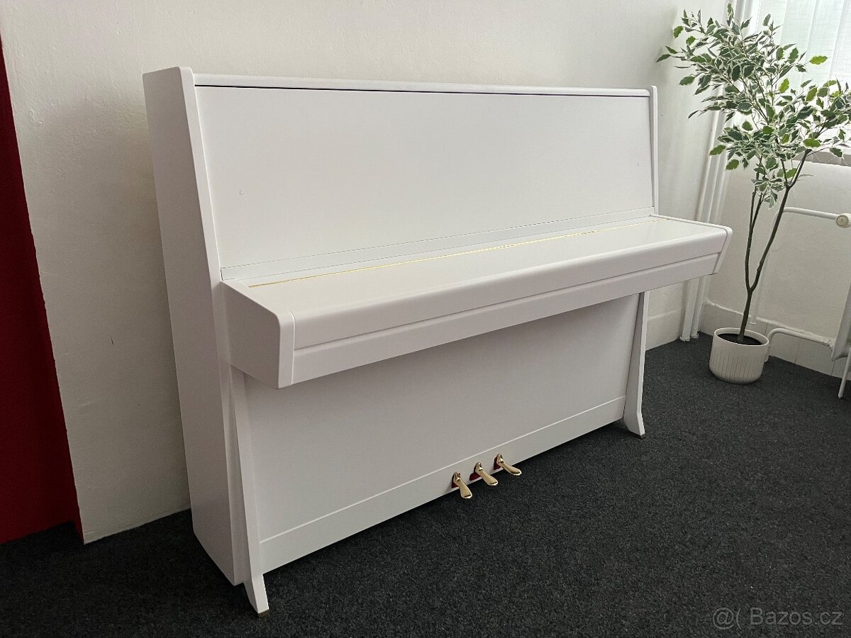 Bílý Petrof K 114 se zárukou a dopravou PRODÁNO - 6