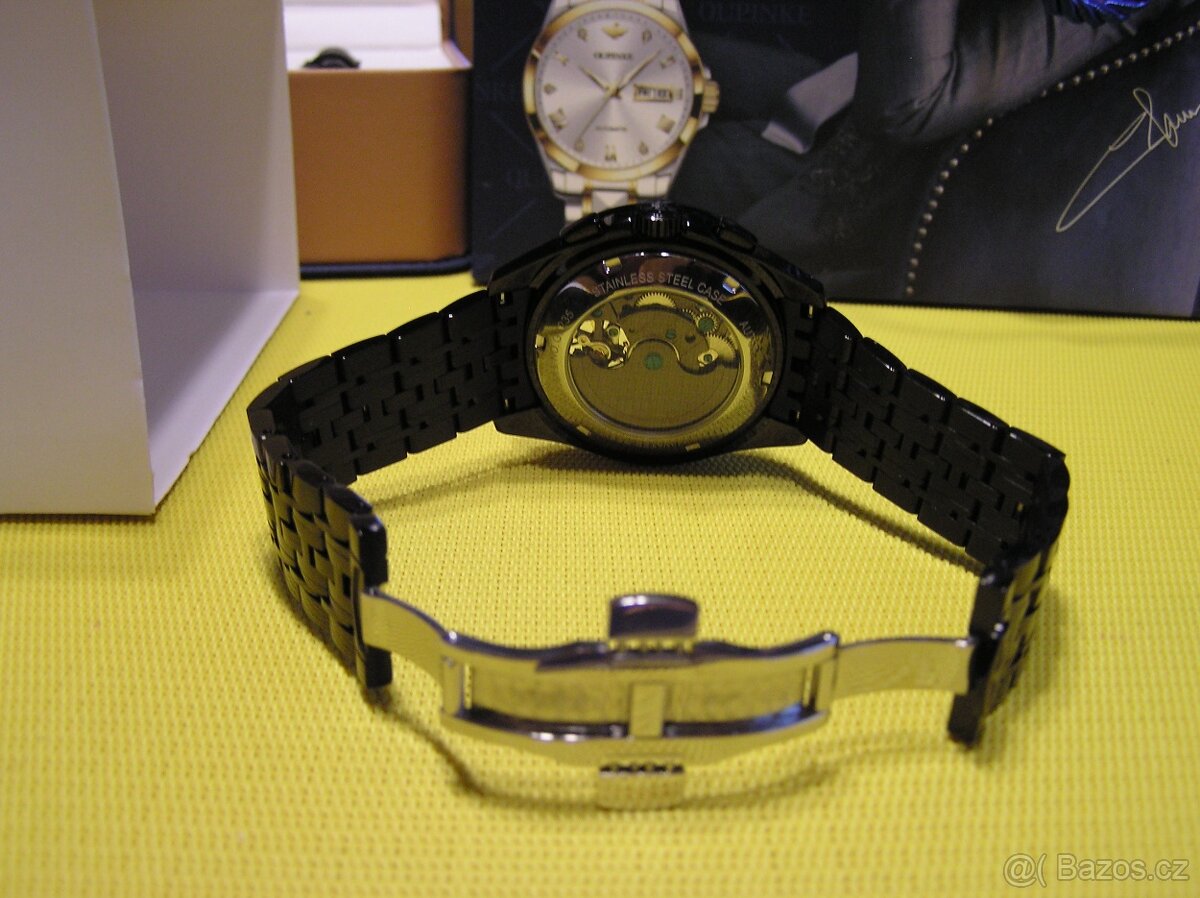Pánské,luxusní hodinky Oupinke - 6