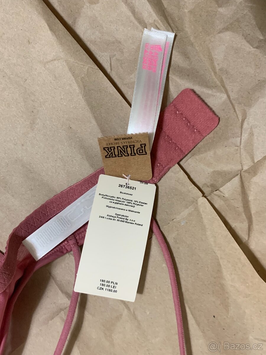 Push-up braletka ze síťoviny - Victoria's secret - M - 6