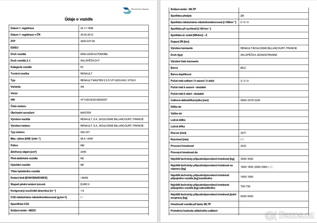 Renault Master sklopka - 6