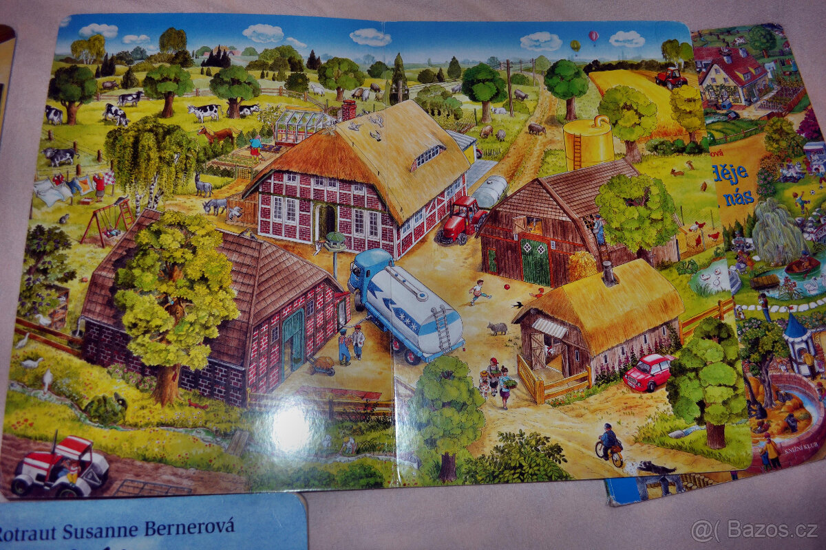 dětské velkoformátové knihy, krásné obsáhlé ilustrace - 6