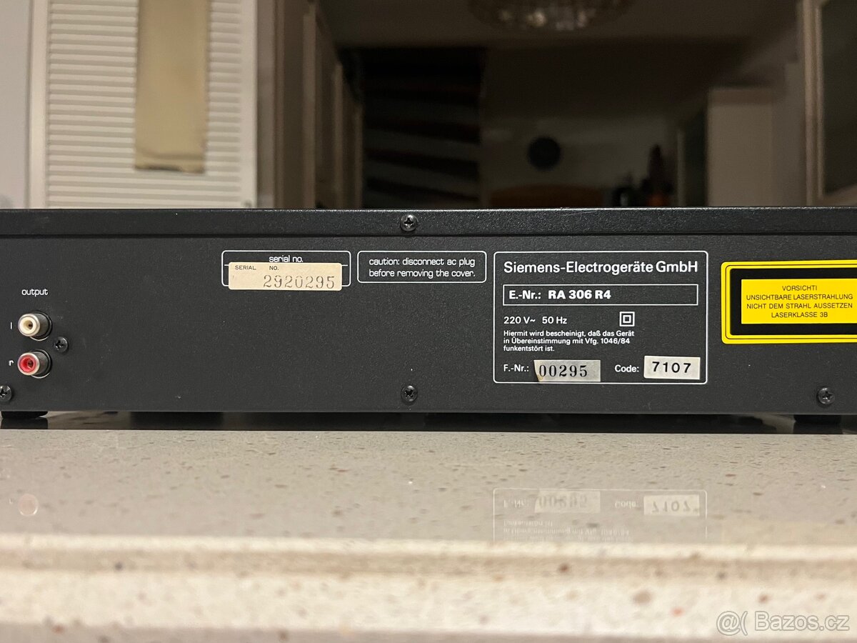 CD přehrávač Siemens RA 306 R4 - 6