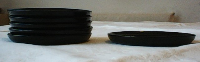 Sada černých misek - 6