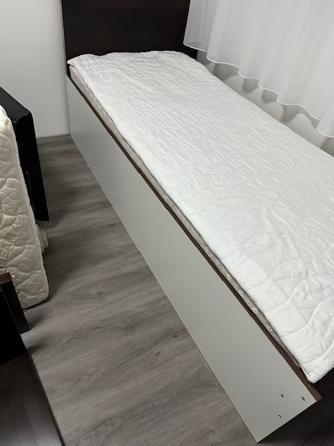 Postel z masivu - jednolůžko - 2x (80/200) - 6