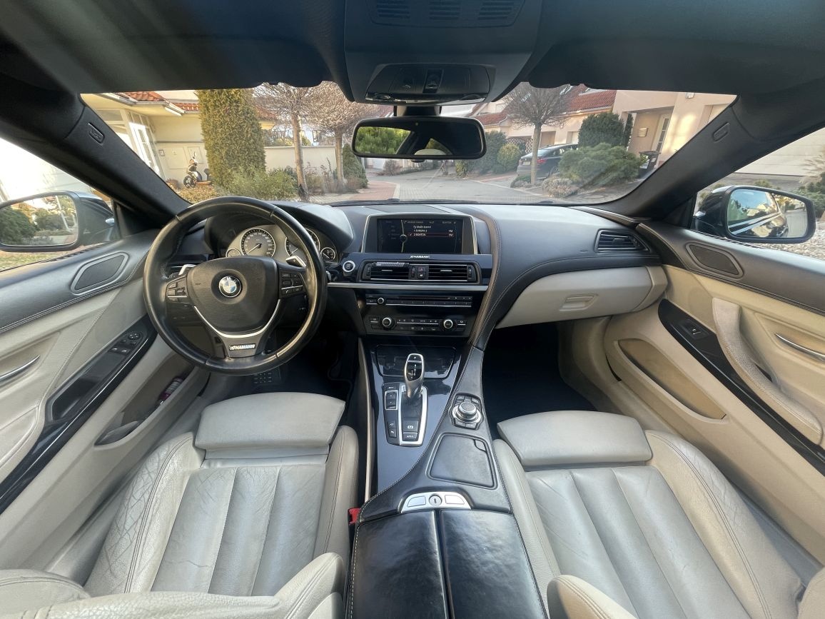 BMW 650i, 4.4 benzin, 2.majitel, 100% SERVIS, NOVÁ STK - 6