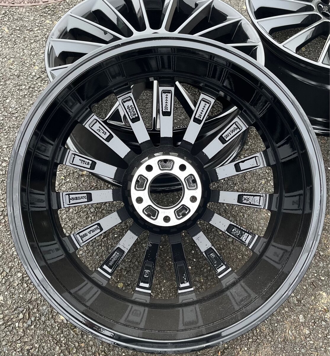 Alu disky Carmani, 5x112, R19, černé, TOP - 6