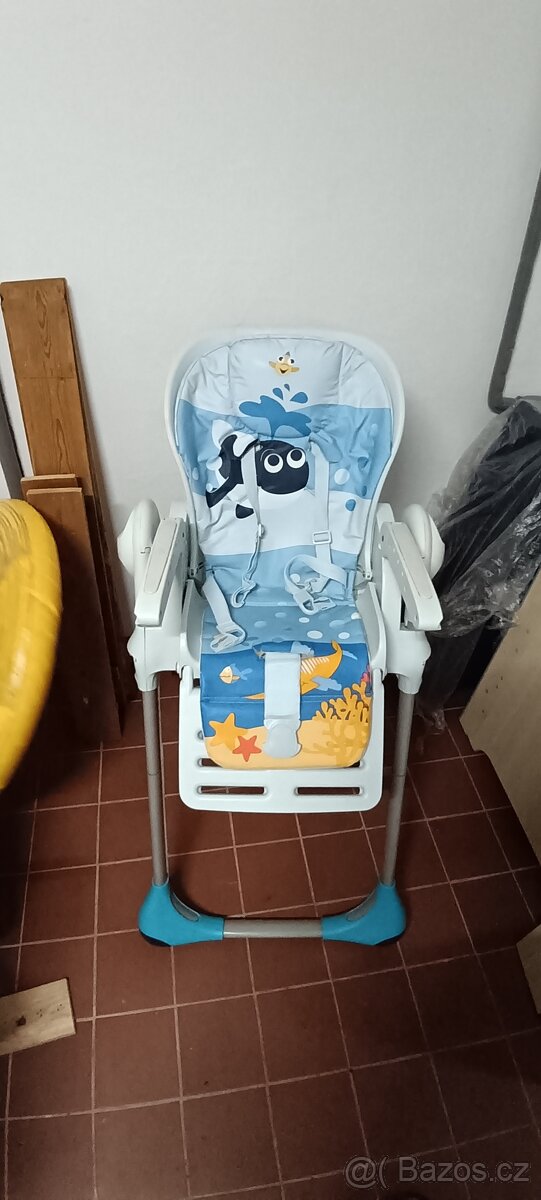 Jídelní polohovatelná židlička - 6