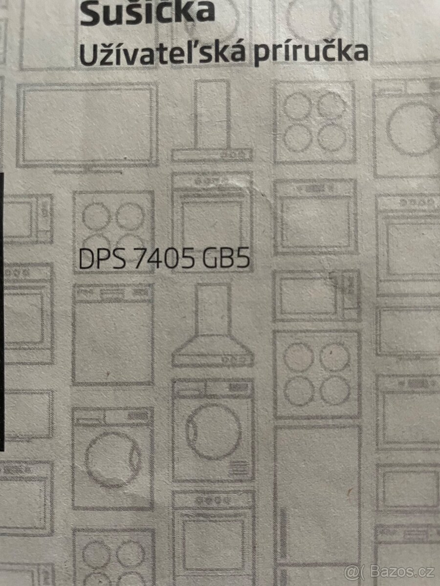 Nepoužitá sušička Beko DPS 7405GB5 - 6