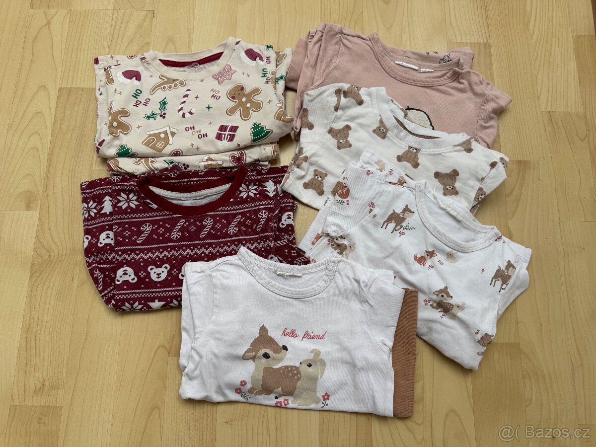 Balík oblečení holka, velikost 86-92 - 6