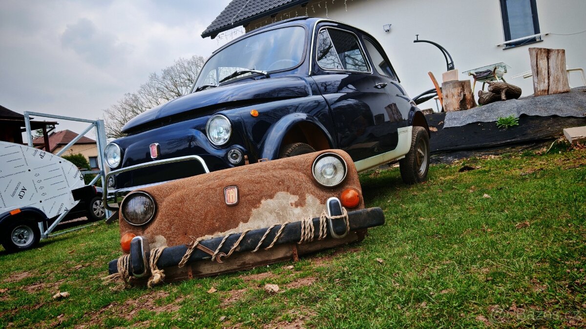Dekorace předního čela na stěnu Fiat - 6