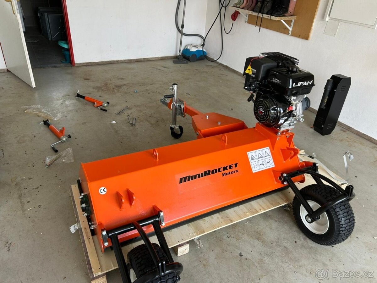 Sekačka, mulčovač za čtyřkolku MiniRocket FM-ATV120 - 6