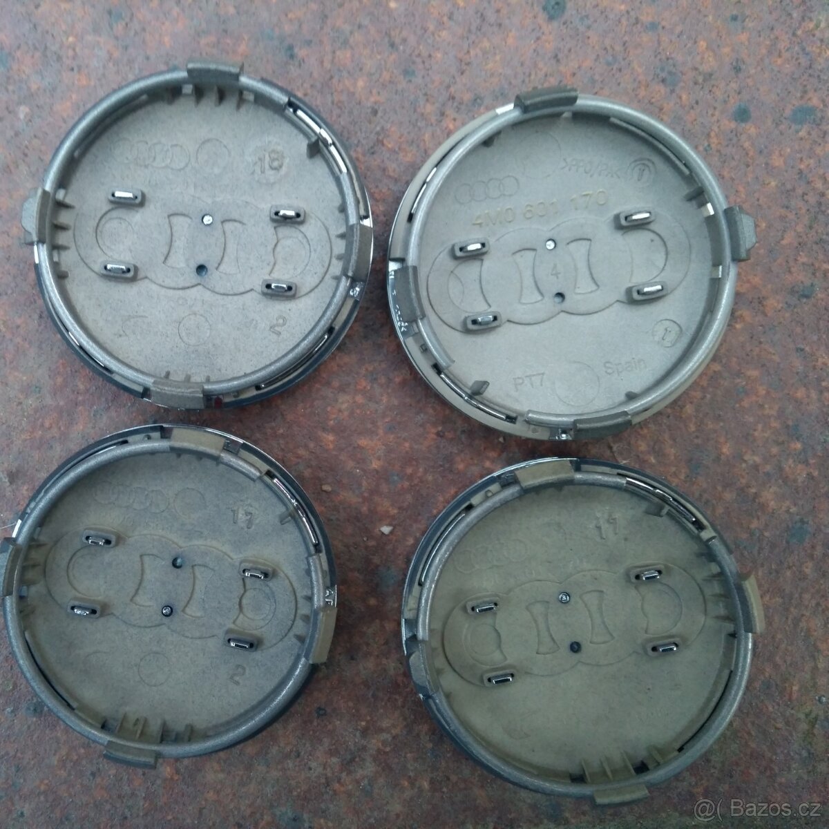 VÍČKA,POKLIČKY,KRYTKY ORIGINÁL AUDI NOVÝ MODEL - 6