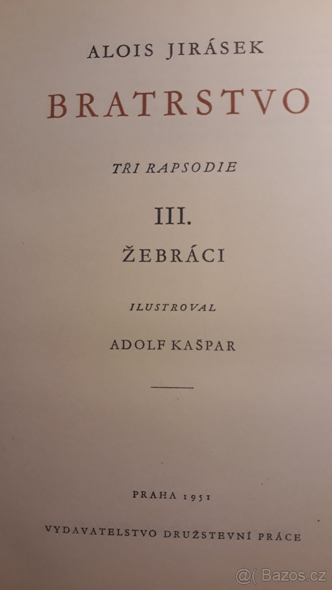 A.Jirásek - Bratrstvo - 6