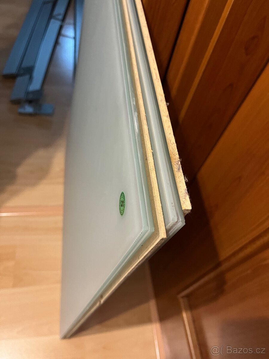 Tvrzené sklo matné IKEA – posuvné dveře ke skříni, 4 kusy - 6