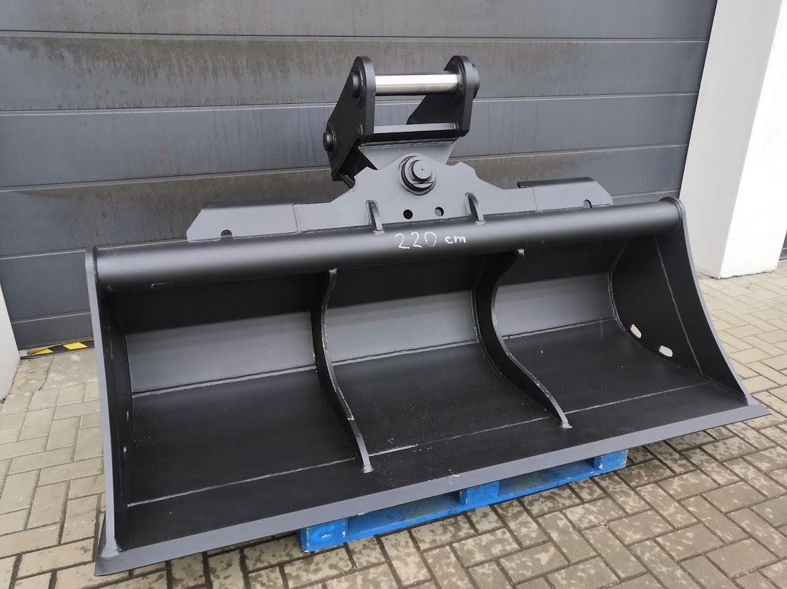 Hydraulická svahovka 200 cm 25T čepy 80 mm skladem - 6