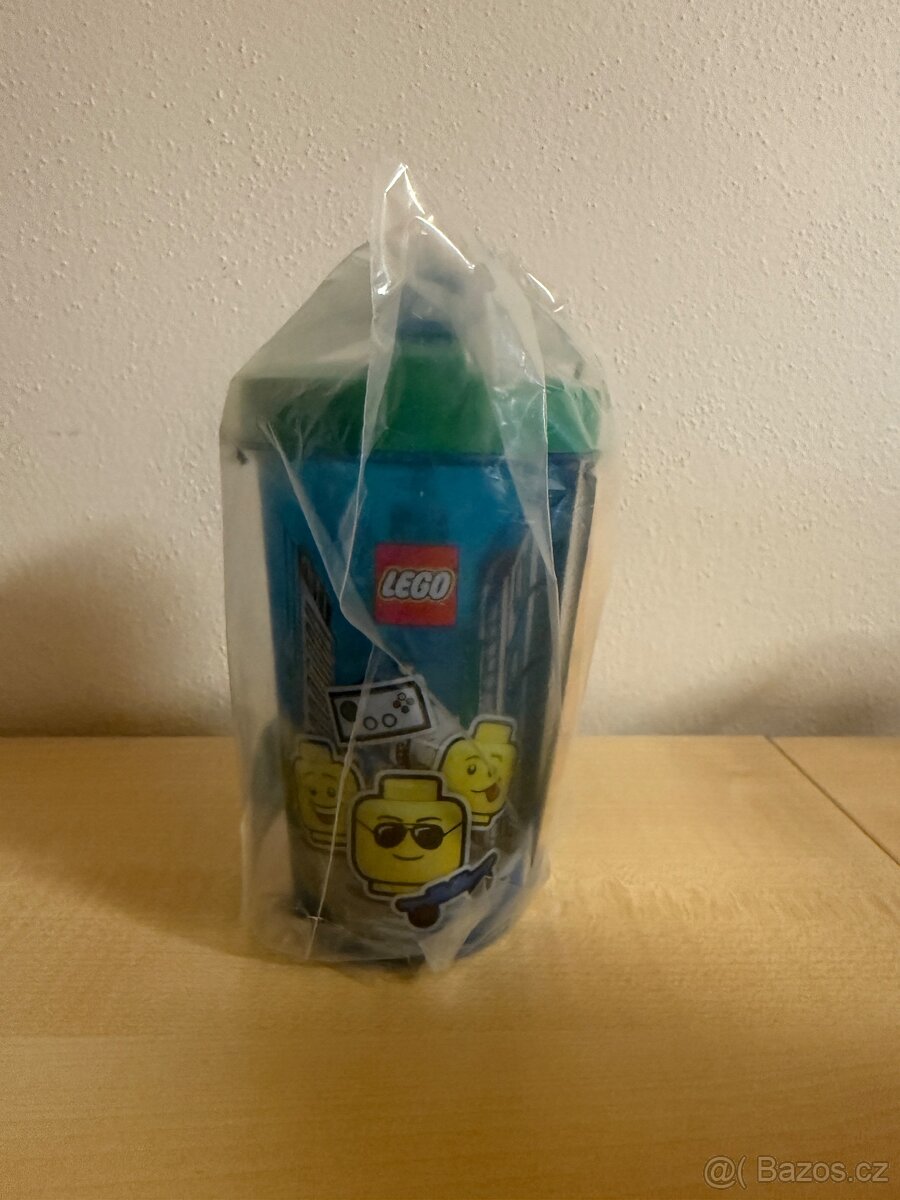 LEGO Iconic Boy - Láhev na pití s brčkem - Nové - Zabalené - 6