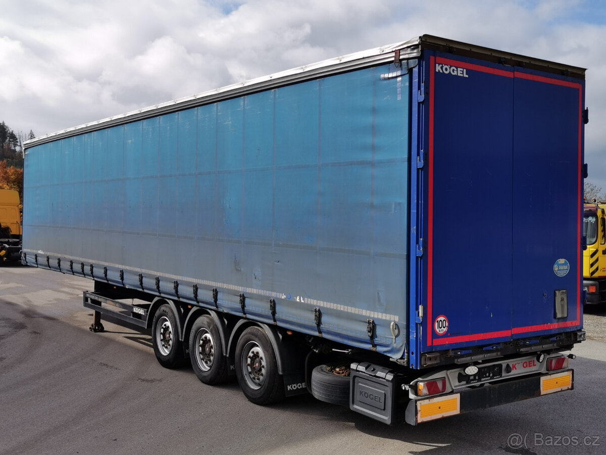 Prodám valníkový návěs KÖGEL SN24 - 6