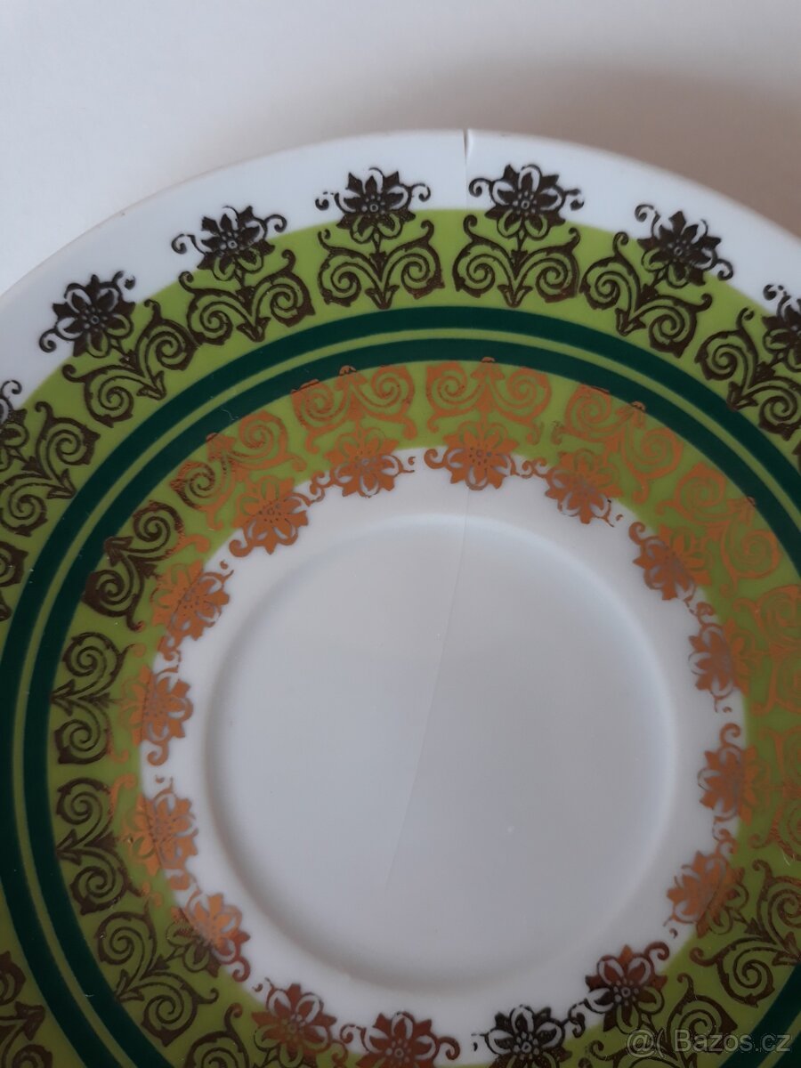 Starožitná kávová souprava "H&C" - 6