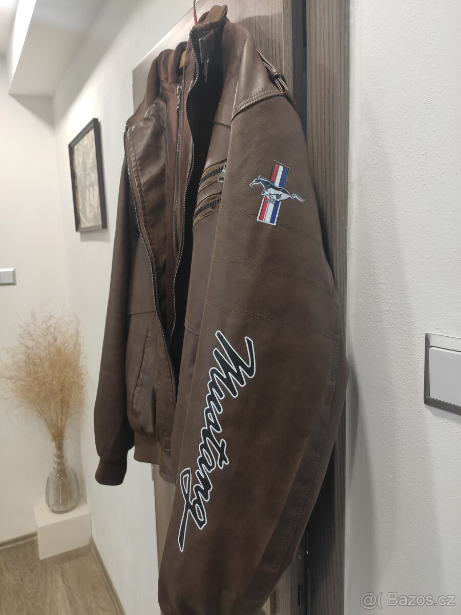 KOŽENÁ BUNDA MUSTANG - NOVÁ - 6