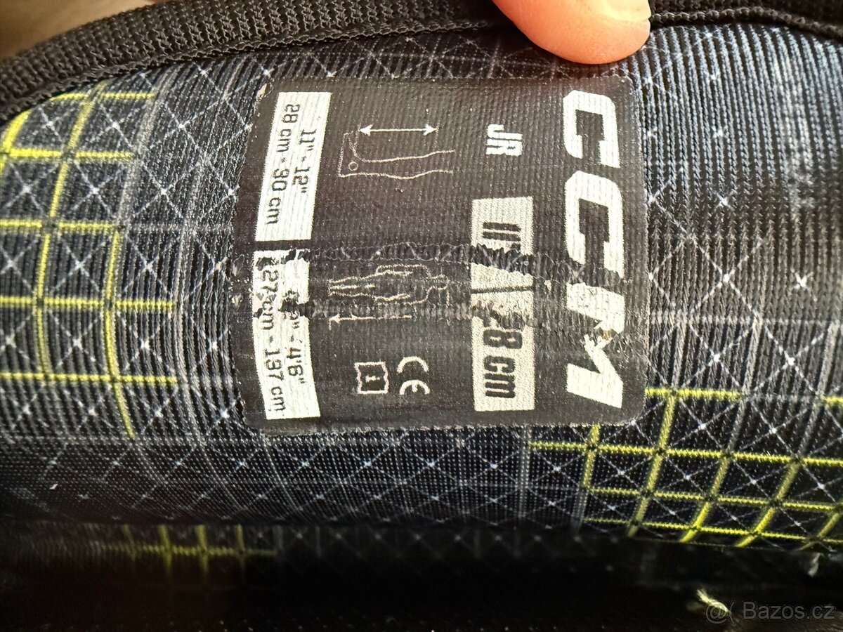 Chrániče holene CCM Tacks XF JR - 6