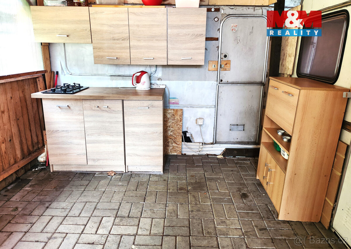 Prodej, karavan s dřevěnou přístavbou, Hradec u Kadaně - 6