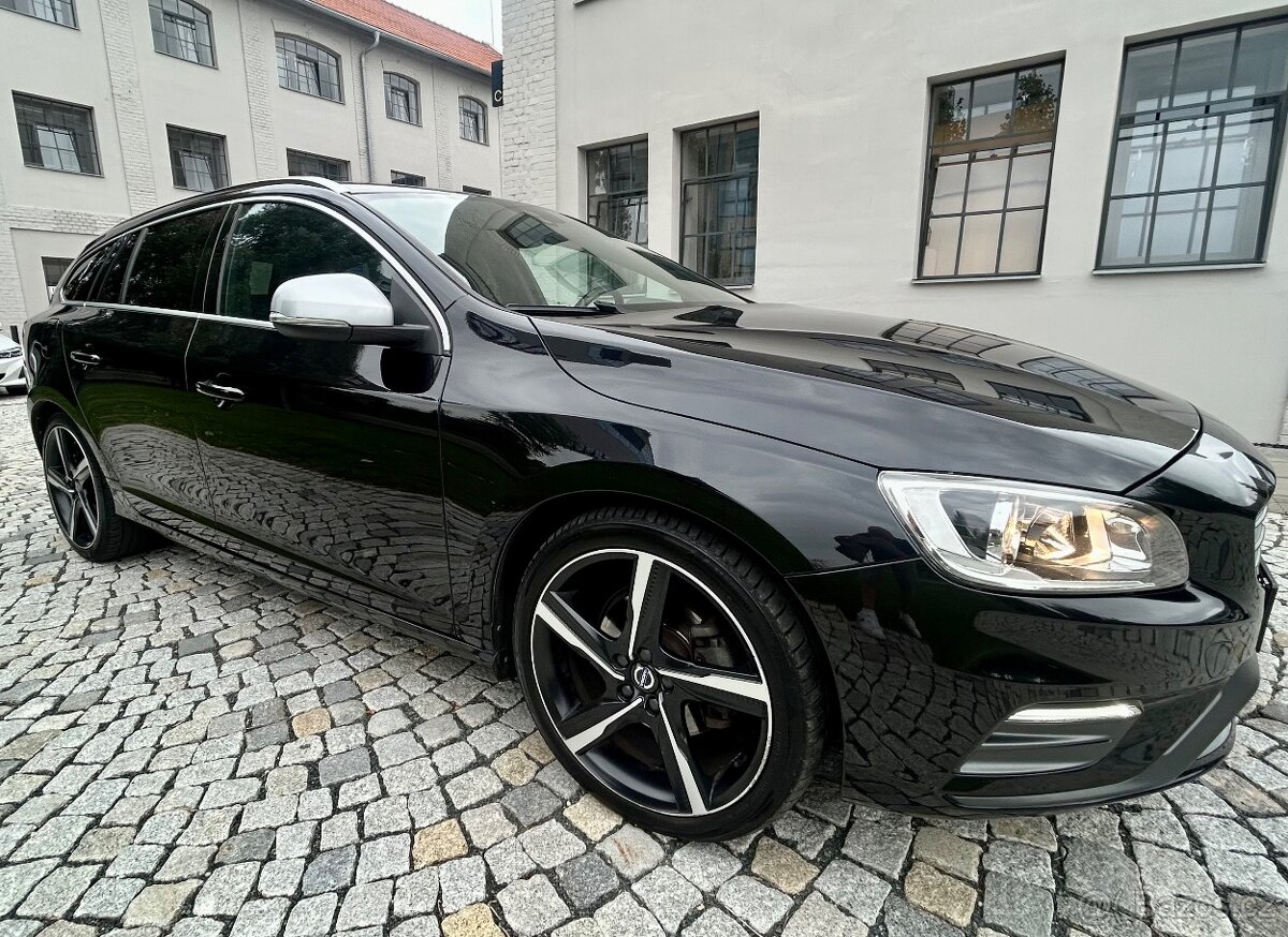VOLVO V60 2.0D3 R-DESIGN-5VÁLCE-AUTOMAT-KUŽE-NAVI-COCKPIT - 6
