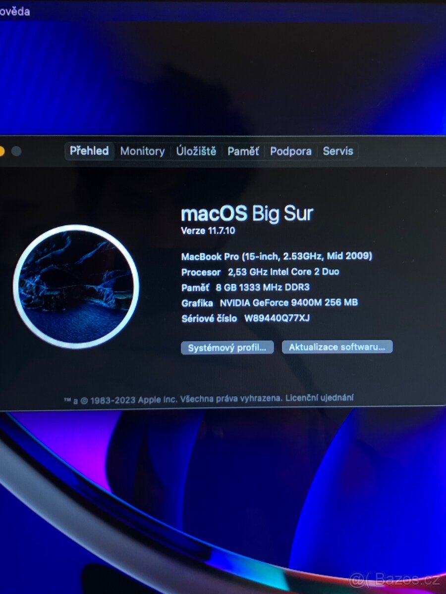 Prodám MacBook Pro Mid 15 2009 - 6