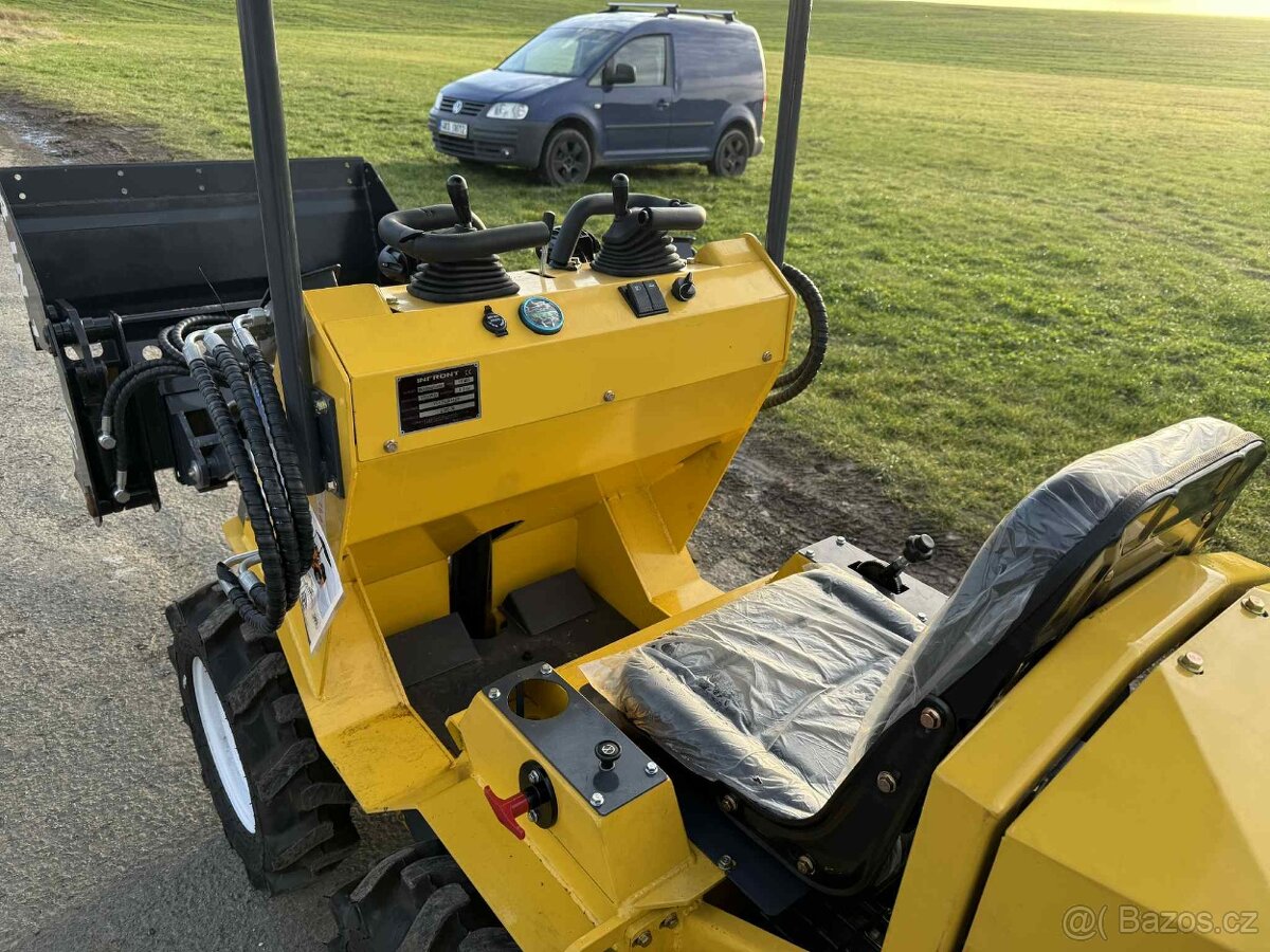 KOLOVÝ SMYKOVÝ NAKLADAČ INFRONT YF480 - 6