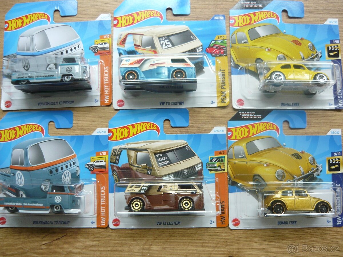 AUTÍČKA HOT WHEELS - 6