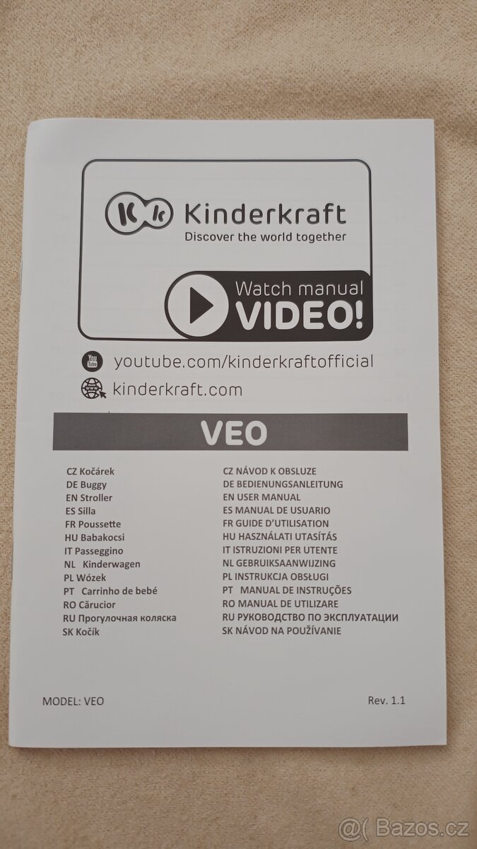 Dětský kočárek 2v1 - 6