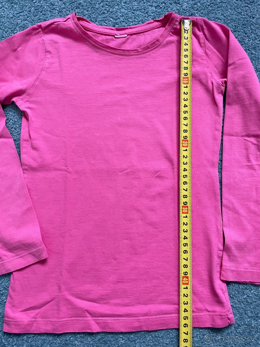 Trička s dlouhým rukávem 6-8 let - 6