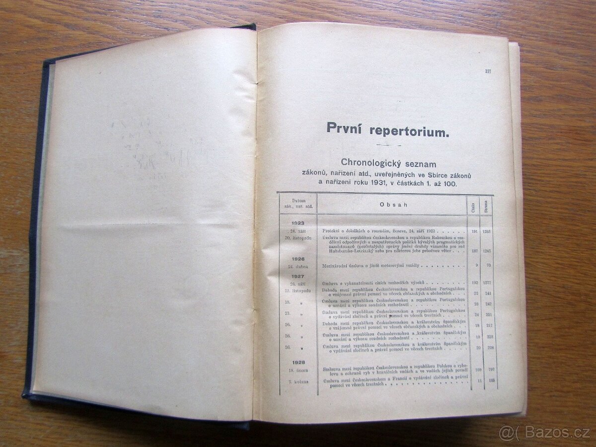 Sbírka zákonů a nařízení 1931 se státním znakem - 6