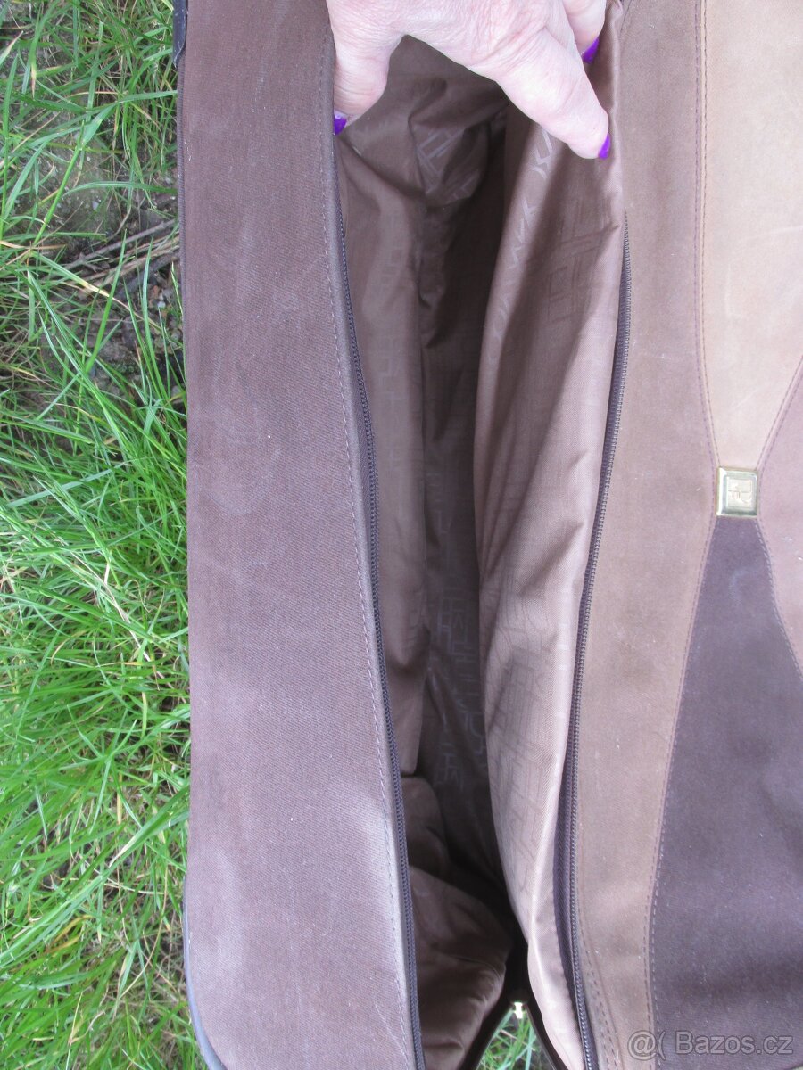 Cestovní taška na kolečkách, dvojité dno - 6