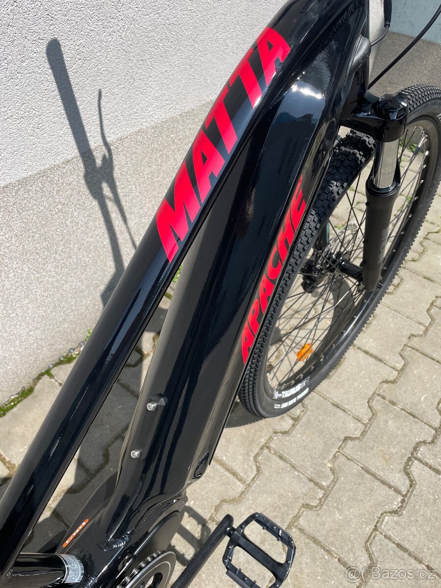 Nové elektrokolo APACHE Matta MX 400 655 Wh - 6