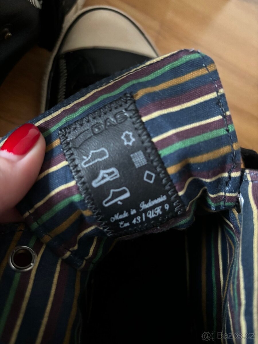 GAS JAKO NOVÉ kožené tenisky 43 - 6