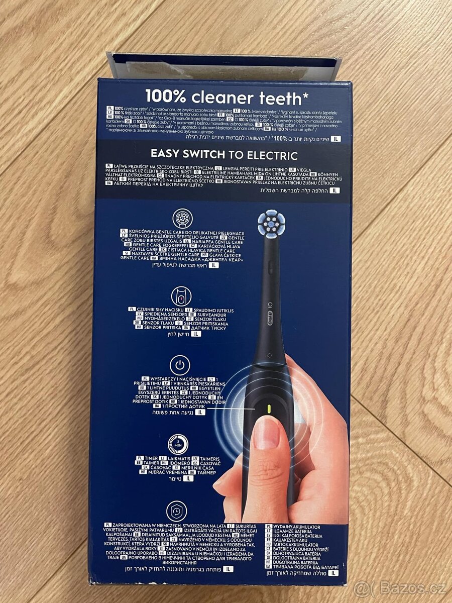 Elektrický kartáček Oral B iO2 - černý - 6