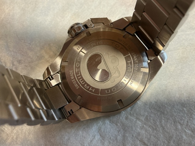 Hamilton Khaki Navy Frogman Automatic H77605135 - 6