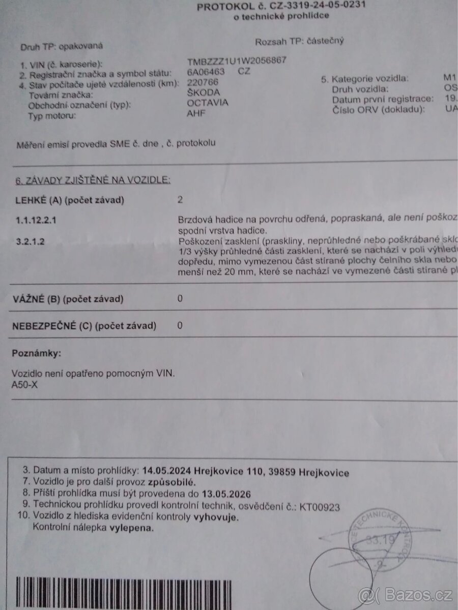 Škoda Octavia 1997 - 6