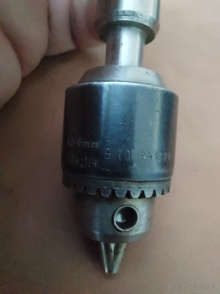 Upínací hlava do strojní vrtačky 0,5-6mm Czechoslovakia - 6
