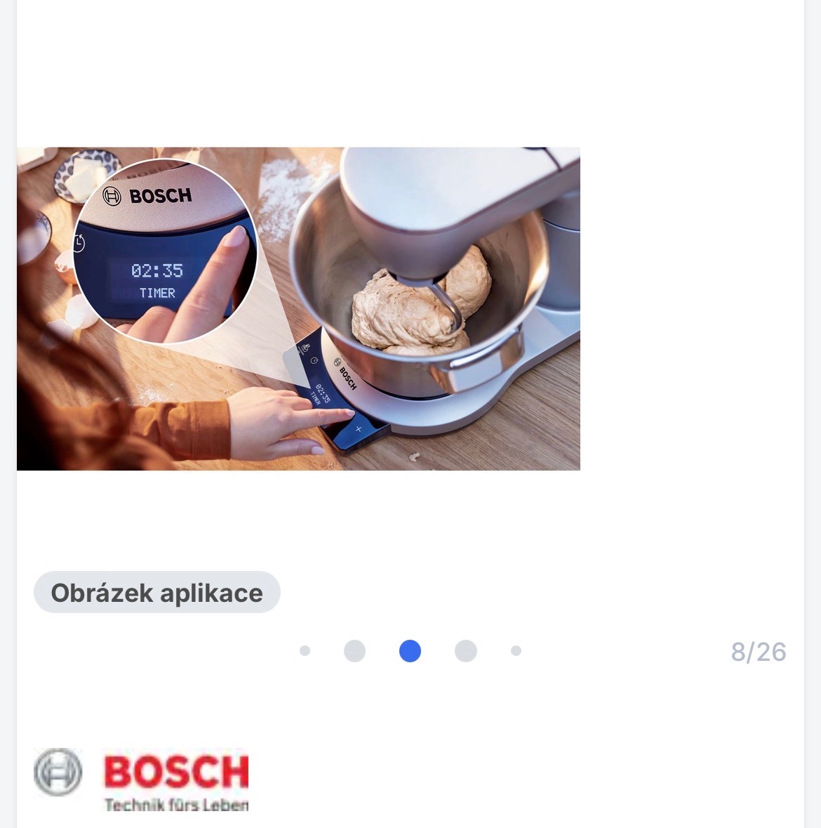 Kuchyňský robot Bosch- Nový - Akční sleva - 6