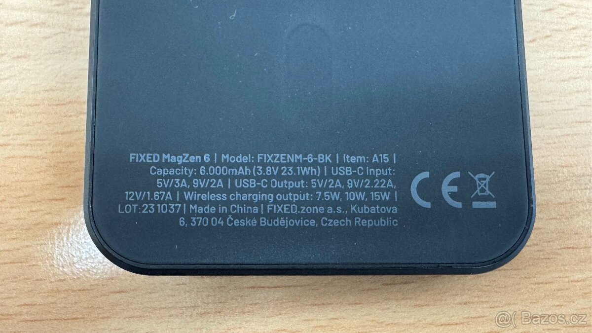 Powerbanka FIXED MagZen Magsafe 6 000 mAh - 6