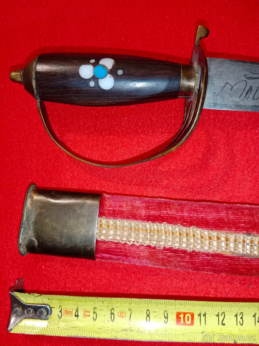 Šavle + dýky 2 ks - vše s pochvami - 6