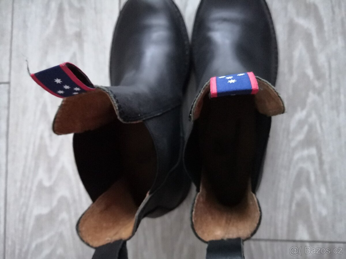 Kotníkové boty vel.36 - kožené - 6