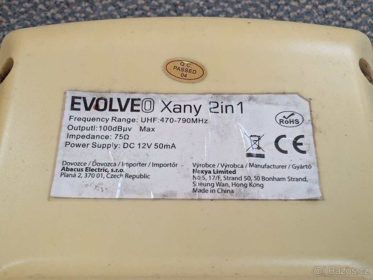 Evolveo Xany 2in1 - venkovní/pokojová anténa pro DVB-T2 - 6
