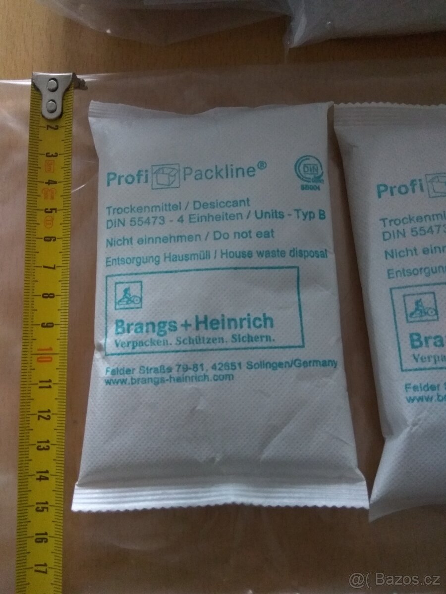 Odvlhčovací - absorpční sáčky 16x10cm. - 6