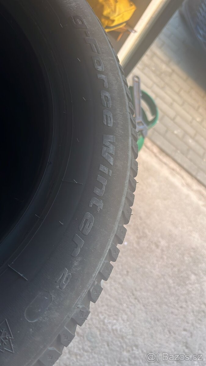 Prodám 2KS - 205/55 R16 - BF GOODRICH G-FORCE WINTER - 6