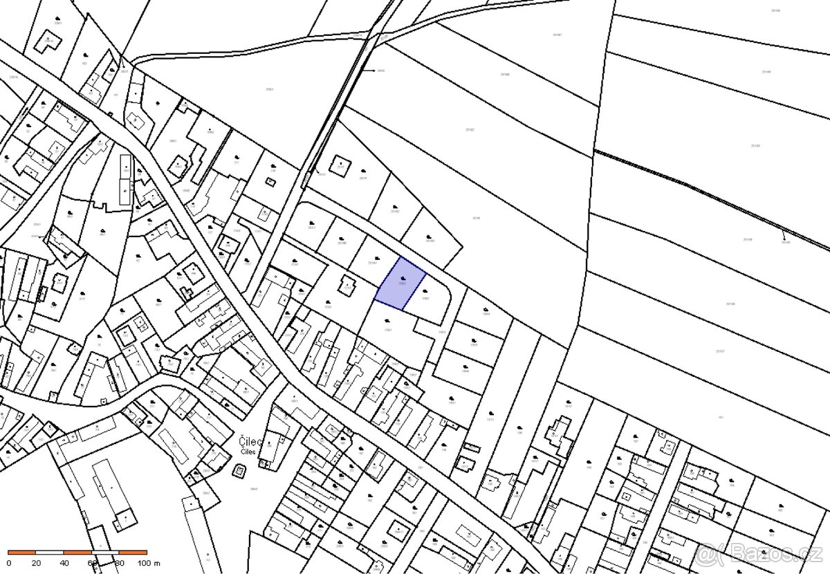 Stavební pozemek Čilec 772m2 - 6