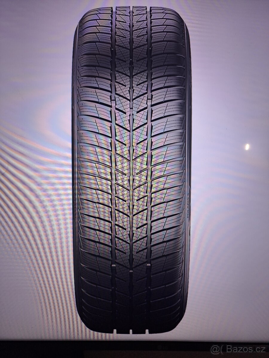 Alu kola ,zimní sada.4x100,4X108 R 18 nové zimní pneu. - 6