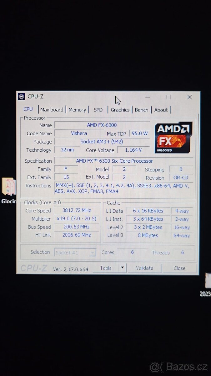 Procesor AMD FX-6300 - Rezervace do 10.1. - 6